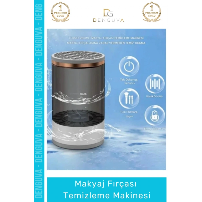 #FırçaTemizleyici Profesyonel Hijyenik Otomatik Modern Hassas Bakım Makyaj Fırçası Temizleme Makinesi