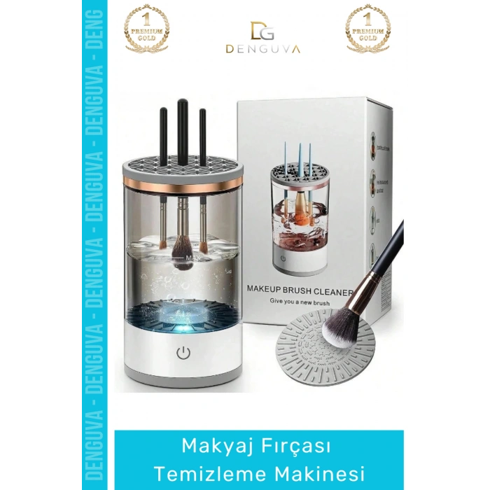 #FırçaTemizleyici Profesyonel Hijyenik Otomatik Modern Hassas Bakım Makyaj Fırçası Temizleme Makinesi