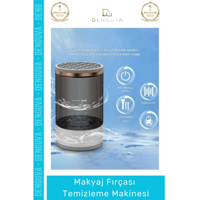 #FırçaTemizleyici Profesyonel Hijyenik Otomatik Modern Hassas Bakım Makyaj Fırçası Temizleme Makinesi