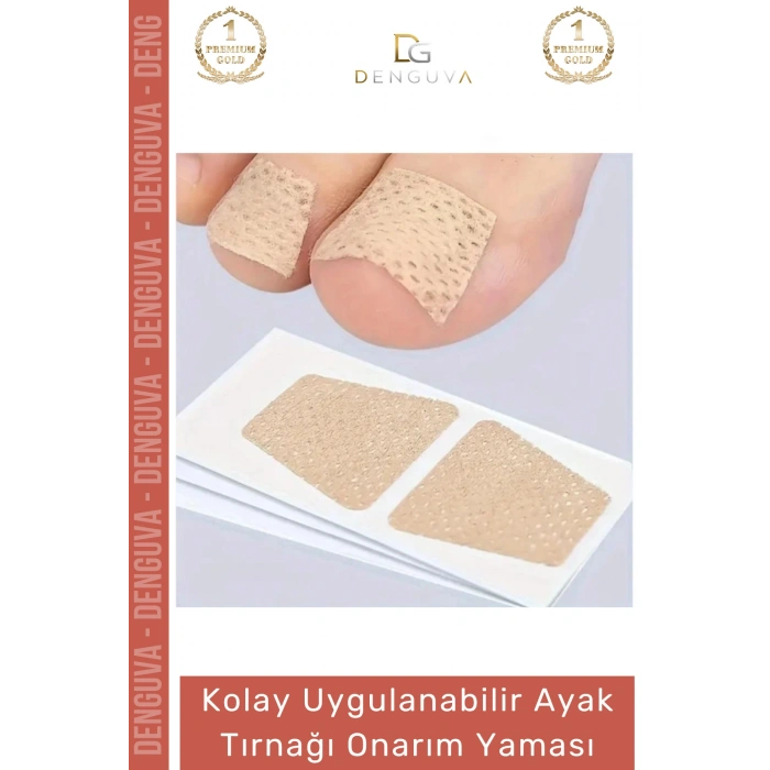 #YaraBandı Kolay Uygulanabilir Mantar Karşıtı Sararma Giderici Bakım Ayak Tırnağı Onarım Yaması