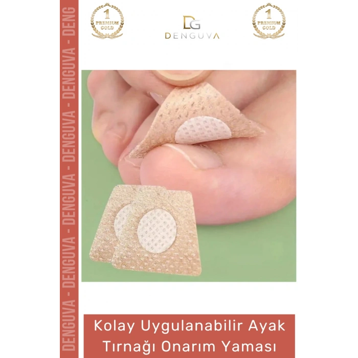 #YaraBandı Kolay Uygulanabilir Mantar Karşıtı Sararma Giderici Bakım Ayak Tırnağı Onarım Yaması