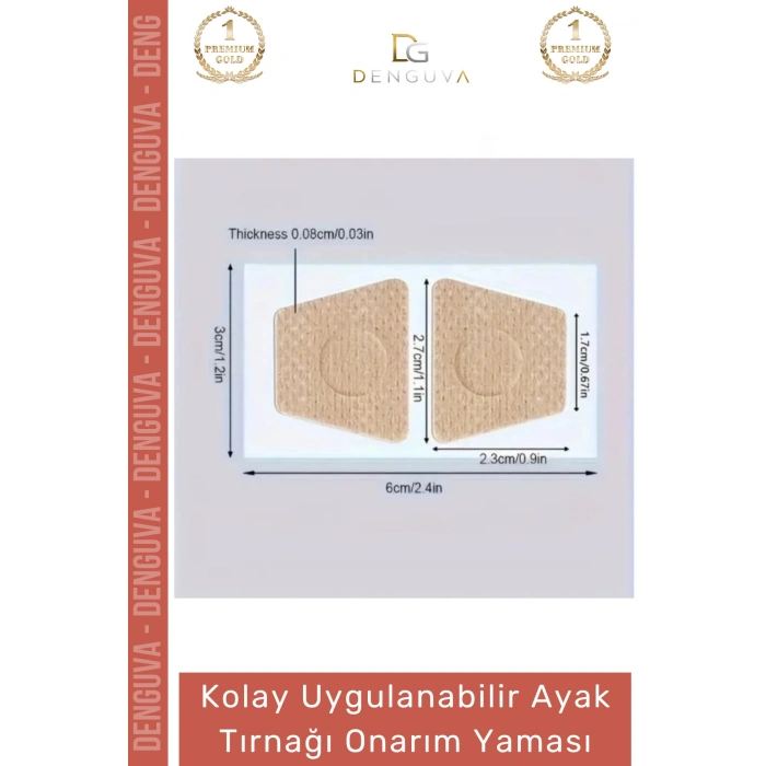 #YaraBandı Kolay Uygulanabilir Mantar Karşıtı Sararma Giderici Bakım Ayak Tırnağı Onarım Yaması