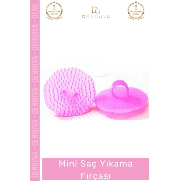 #SaçFırçası Saç Masaj Şampuan Uygulama Aracı Ergonomik Derinlemesine Temizlik Mini Saç Yıkama Fırçası