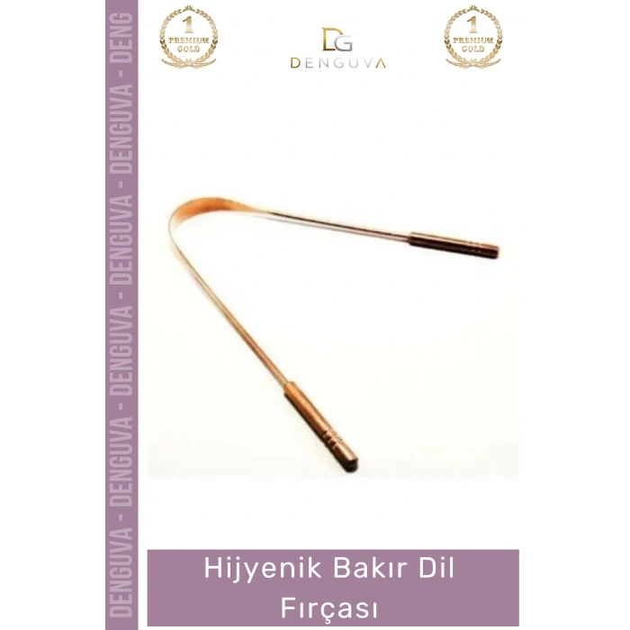 #DilSıyırıcı Saf Bakır Ağız Bakım Aparatı Dil Sıyırıcı Hijyenik Bakır Dil Fırçası