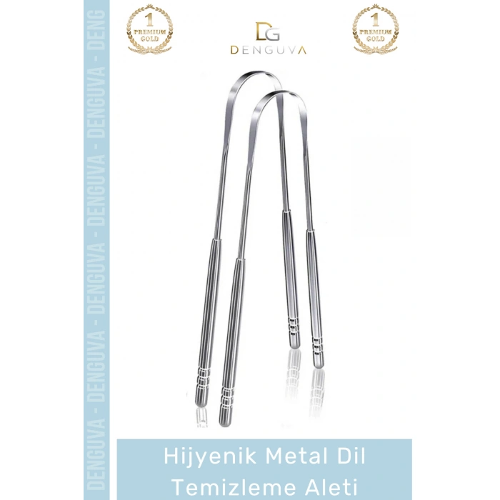 #DilTemizleyici Paslanmaz Çelik Profesyonel Hijyenik Günlük Ağız Bakım Seti Metal Dil Temizleme Aleti