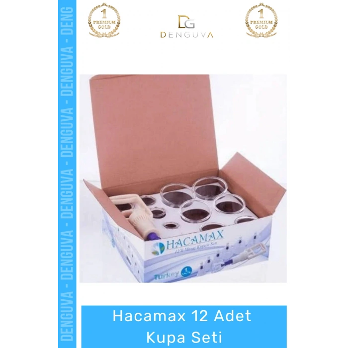 #HacamatSeti Profesyonel Vakumlu Hacamat Terapi Seti Kaliteli Dayanıklı Hijyenik Hacamax 12 Adet Kupa