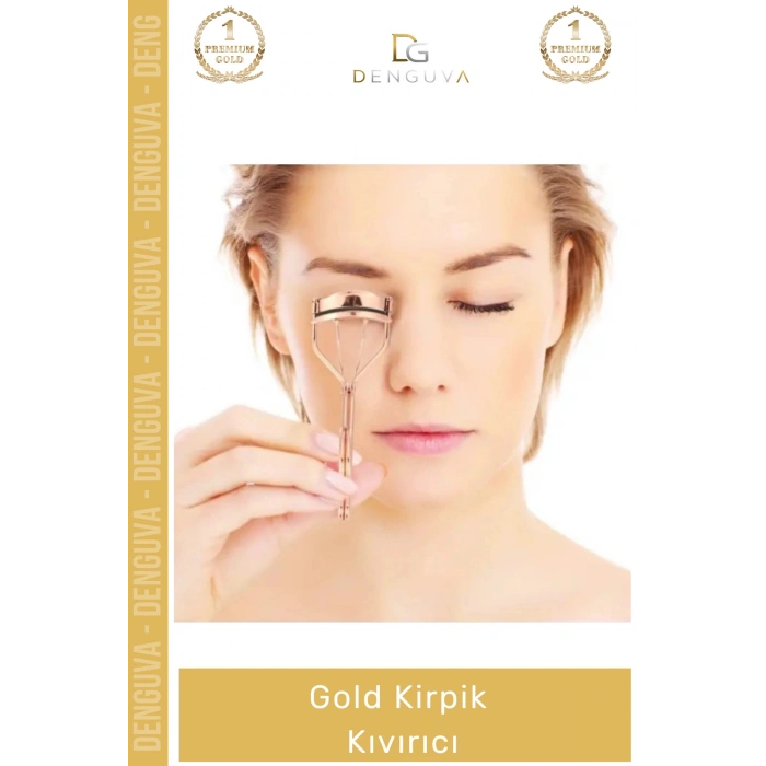 #KirpikKıvırıcı Profesyonel Metal Ergonomik Hacim Veren Kalıcı Kıvrım Etkili Makyaj Gold Kirpik Kıvırıcı