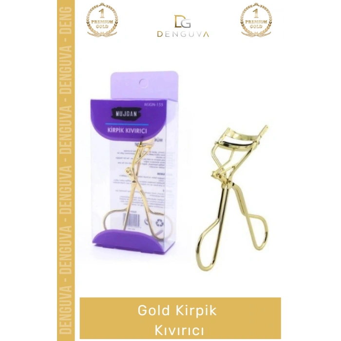 #KirpikKıvırıcı Profesyonel Metal Ergonomik Hacim Veren Kalıcı Kıvrım Etkili Makyaj Gold Kirpik Kıvırıcı