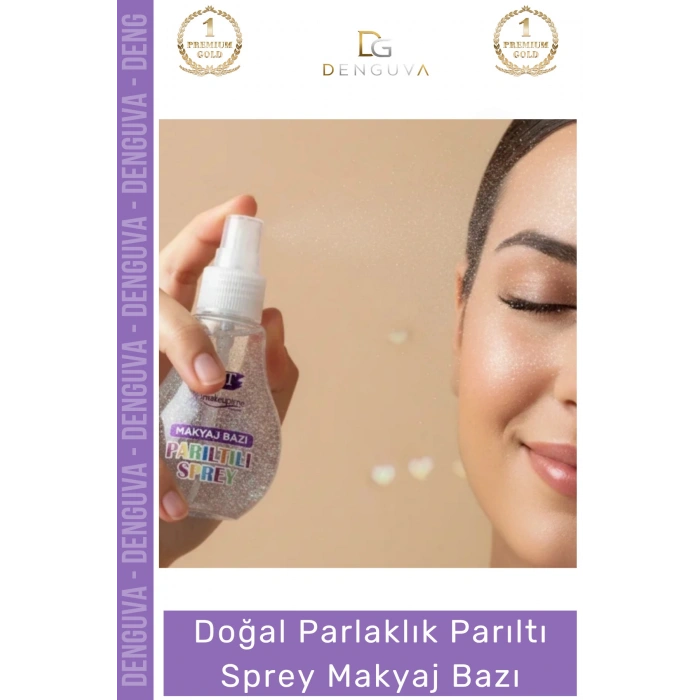 #ParıltıSprey Işıltılı Pürüzsüzleştirici Profesyonel Parlak Aydınlatıcı Parıltılı Sprey Makyaj Bazı