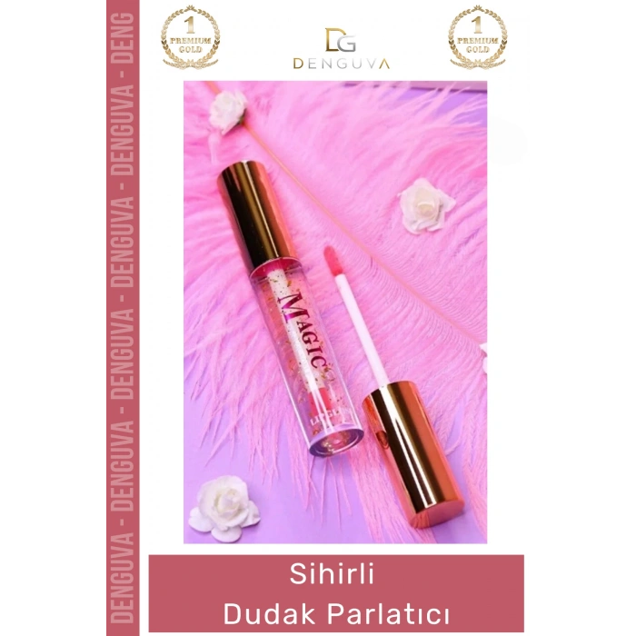 #DudakParlatıcı Renk değiştiren Ph Duyarlı Şeffaf Parlatıcı Pembe Doğal Sihirli Dudak Parlatıcısı Gloss