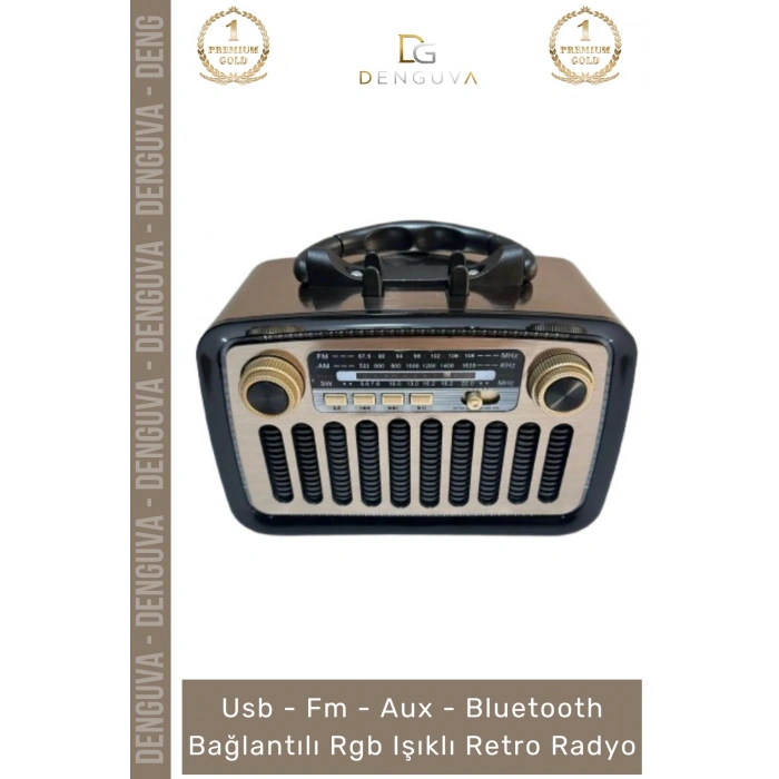 #Radyo Everton RT553 Bluetooth Nostalji USB FM Radyo Şarjlı Güçlü Mp3 Player Müzik Kutusu