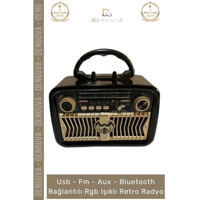 #Radyo Everton RT552 Bluetooth Nostalji Retro USB Güçlü Şarjlı Radyo Mp3 Player Müzik Kutusu