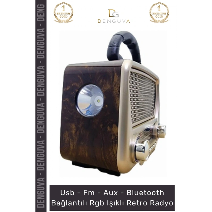 #Radyo RT819 Solar Enerjili Bluetooth Fenerli Nostalji Taşınabilir Ses Sistemi Mp3 Player Müzik