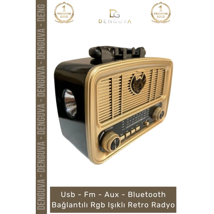 #Radyo Everton RT554 Bluetooth Nostalji FM USB Kart Girişli Taşınabilir Mp3 Player Müzik Kutusu