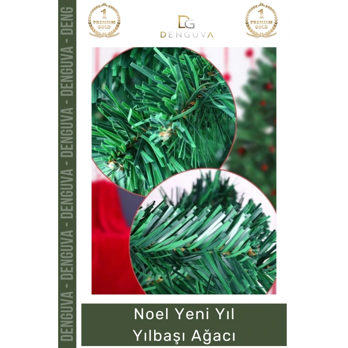 #NoelPaketi Lüks Yılbaşı Çam Ağacı Sık Dallı Kaliteli Ev Ofis Dekorasyon Noel Paketi 110 Cm 110 Dal