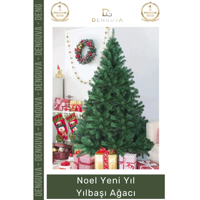 #NoelPaketi Lüks Yılbaşı Çam Ağacı Sık Dallı Kaliteli Ev Ofis Dekorasyon Noel Paketi 110 Cm 110 Dal