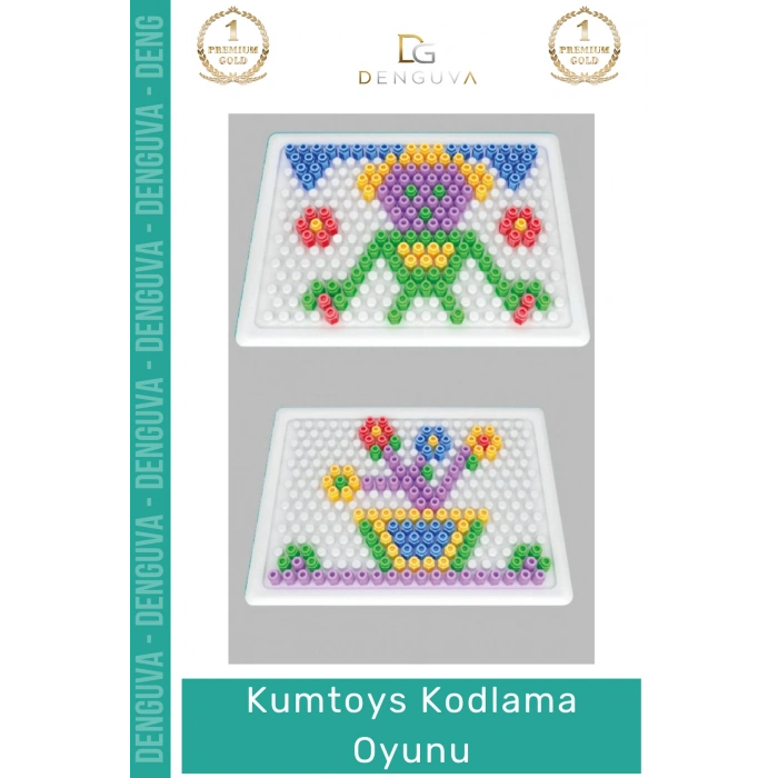 #Oyuncak Eğitici Gelişim Destekleyici Çocuk Plastik Boncuk Dizme Sosyal Aktivite Kodlama Oyunu