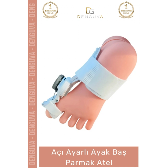 #ParmakAteli Hallux Valgus Ortopedik Ayarlanabilir Gece Gündüz Destekli Bunion Ayak Baş Parmak Ateli