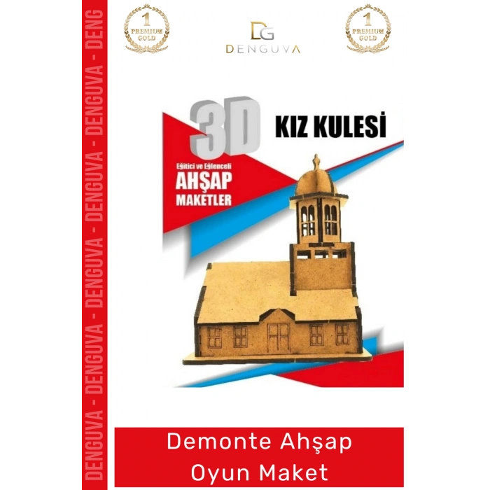 #Oyuncak Eğitici Eğlenceli Lazer Kesim 3mm MDF Boyanabilir 3D Puzzle Demonte Ahşap Oyun Maket
