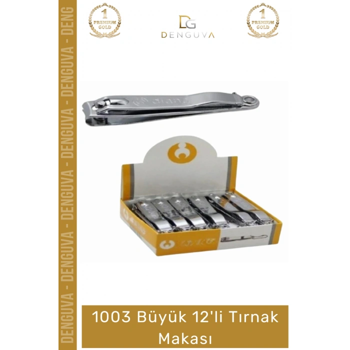 #TırnakMakası Paslanmaz Çelik Profesyonel Manikür Pedikür Seti Büyük Boy Keskin 12li Tırnak Makası