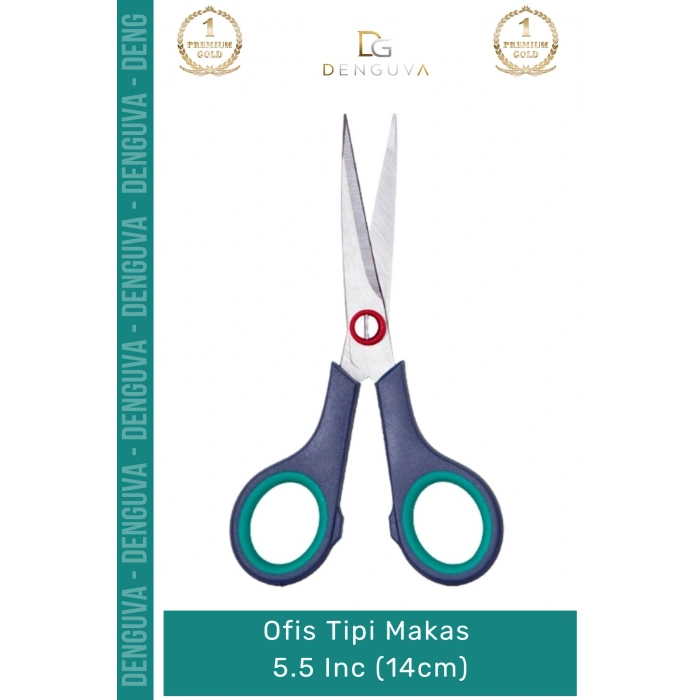 #OfisMakas Profesyonel Paslanmaz Keskin Çelik Ergonomik Sap Kaliteli Ofis Tipi Makas 5.5 İnc 14 cm