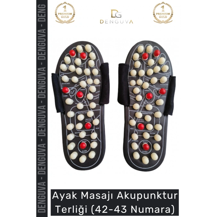 #AkupunkturTerliği Refleksoloji Masaj Kan Dolaşımı Hızlandırıcı Anatomik Akupunktur Terliği 42 - 43 Numara