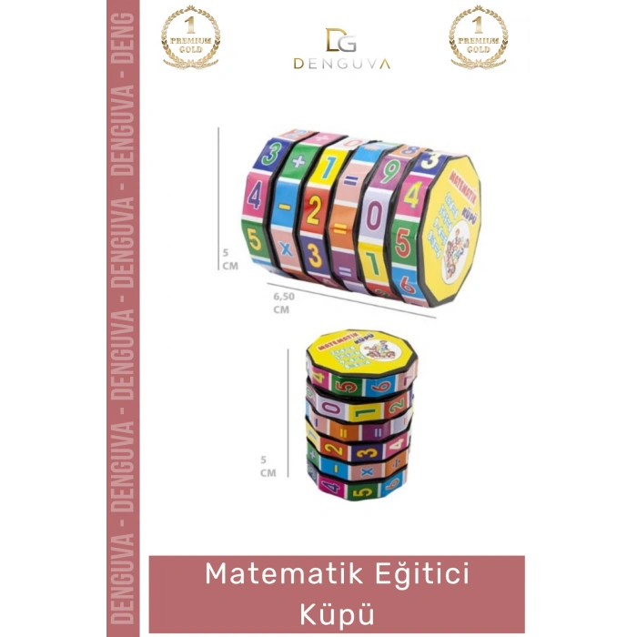 #SayıKüpü Eğitici Zeka Geliştirici Sayısal İşlem Plastik Sağlam Kaliteli Renkli Temel Matematik Küpü