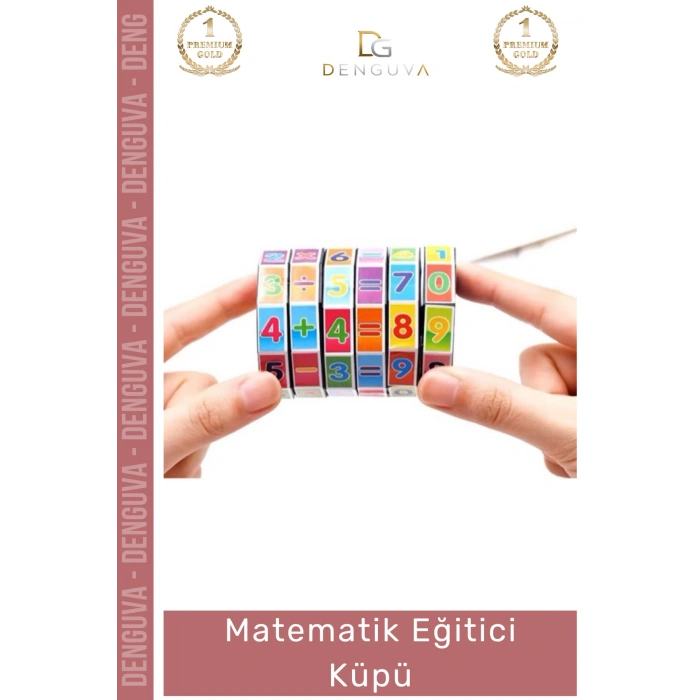 #SayıKüpü Eğitici Zeka Geliştirici Sayısal İşlem Plastik Sağlam Kaliteli Renkli Temel Matematik Küpü