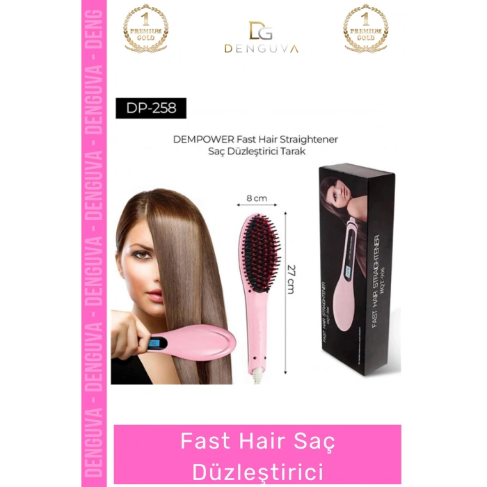 #SaçDüzleştirici Seramik Kaplama Dijital Ekran İyonik Isı Kontrollü Profesyonel Fast Hair Saç Düzleştirici