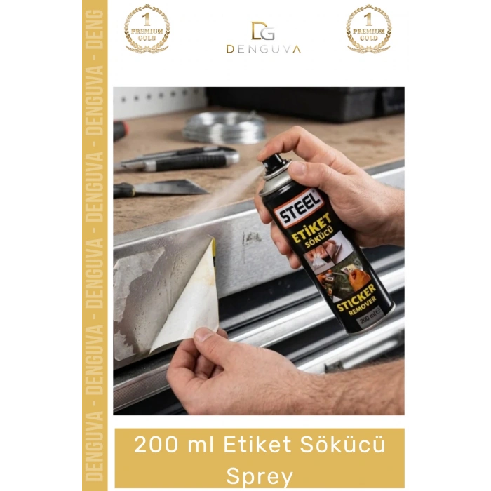 #EtiketSökücü Yapışkan Kalıntı Temizleyici Sticker İz Giderici Profesyonel 200 ml Etiket Sökücü Sprey