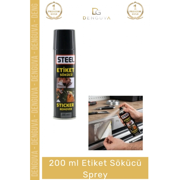 #EtiketSökücü Yapışkan Kalıntı Temizleyici Sticker İz Giderici Profesyonel 200 ml Etiket Sökücü Sprey