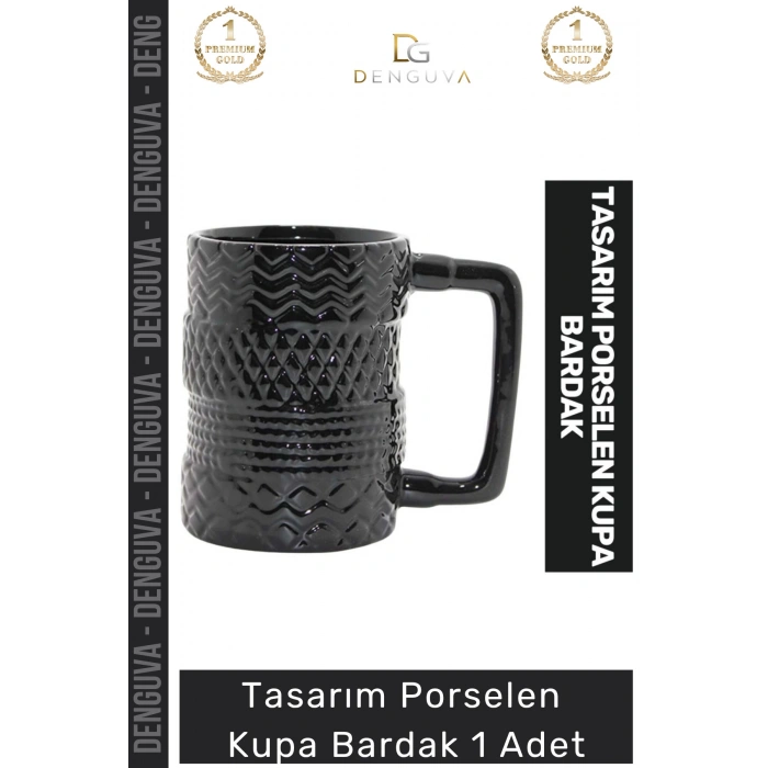 #KupaBardak Mat Yüzeyli Dekoratif Şık Kaliteli Modern 225 ml Hacimli Porselen Kupa Bardak 11*12 Cm