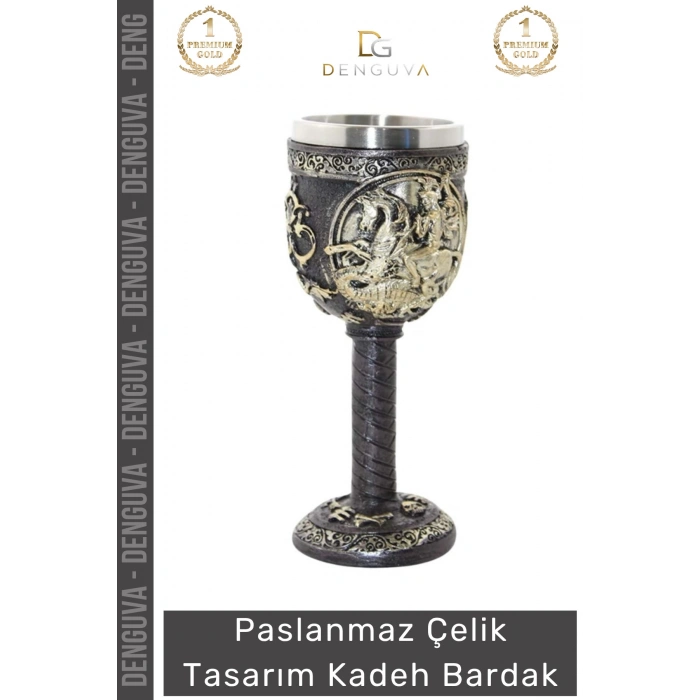 #Bardak Paslanmaz Çelik Şık Tasarım 150 ml Hediye Dayanıklı Dekoratif Hijyenik Kupa Bardak 19*7 Cm