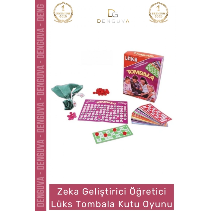 #Tombala Eğitici Gelişim Odaklı Aile Boyu Yılbaşı Parti Türkçe Lüks Tombala Oyunu