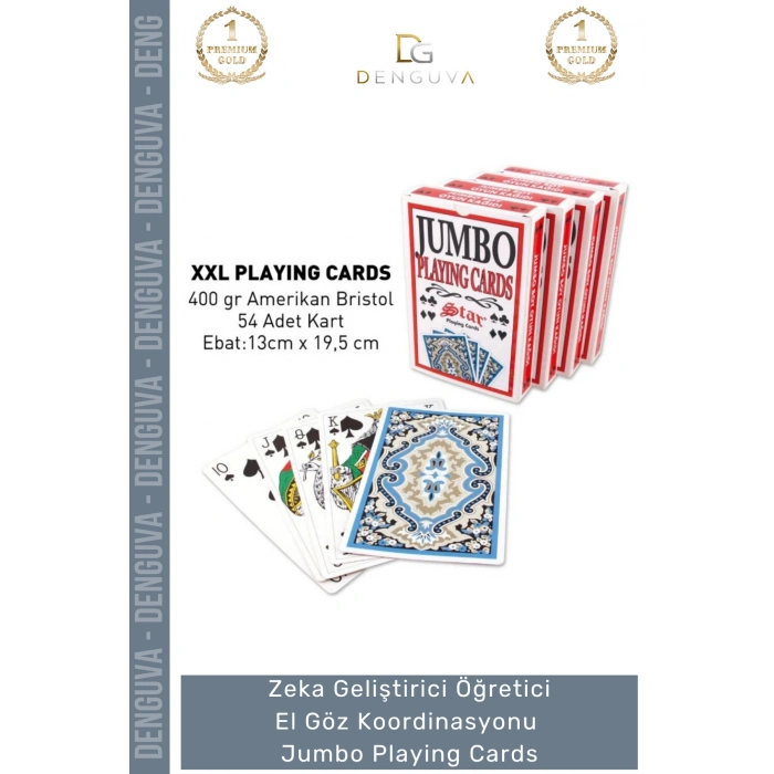 #OyunKartı Eğitici Zeka Geliştirici Çocuk Oyun Kartı Sağlam Amerikan Bristol Playing Cards