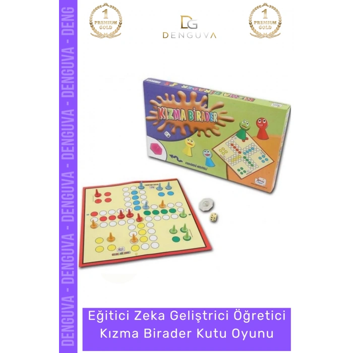 #KızmaBirader Çocuk Zihinsel Gelişim Destekli Eğitici Eğlenceli 3 Yaş Üzeri Türkçe Kızma Birader Kutu