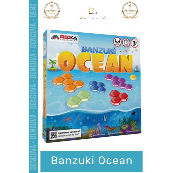 #Oyuncak Eğitici Zeka Geliştiren Renkli El Beceri Destek Göz Koordinasyonu Banzuki Ocean Okyanus