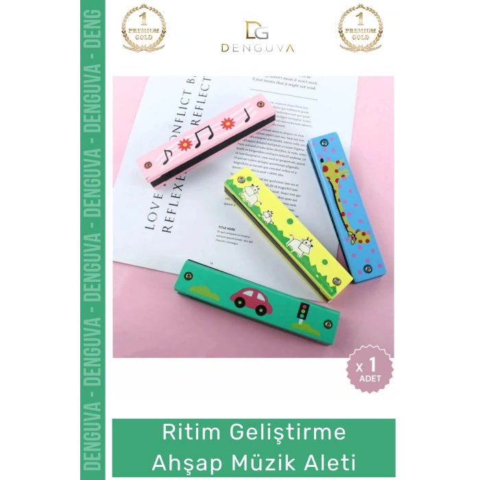 #Mızıka Doğal Ahşap Mızıka Eğitici Ritim Geliştirici Güvenli Çocuk Ahşap Müzik Aleti
