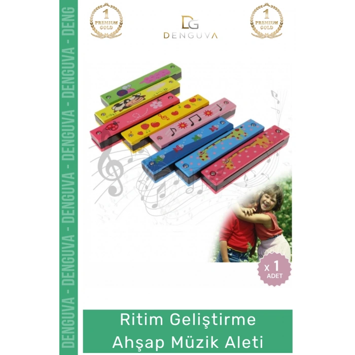 #Mızıka Doğal Ahşap Mızıka Eğitici Ritim Geliştirici Güvenli Çocuk Ahşap Müzik Aleti