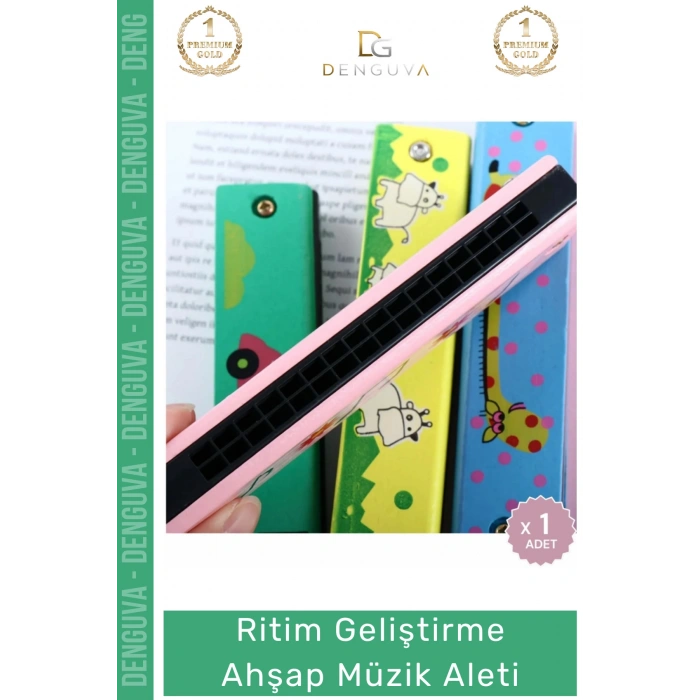 #Mızıka Doğal Ahşap Mızıka Eğitici Ritim Geliştirici Güvenli Çocuk Ahşap Müzik Aleti