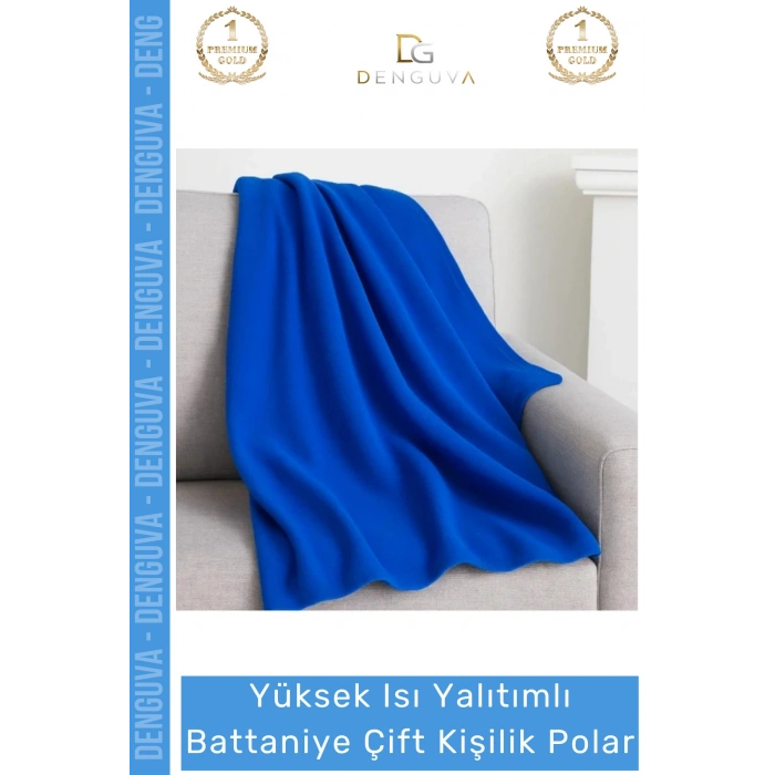 #Polar 180x210 cm Yumuşak Kaliteli Sıcak Tutan Kışlık Termal Lüks Battaniye Çift Kişilik Polar