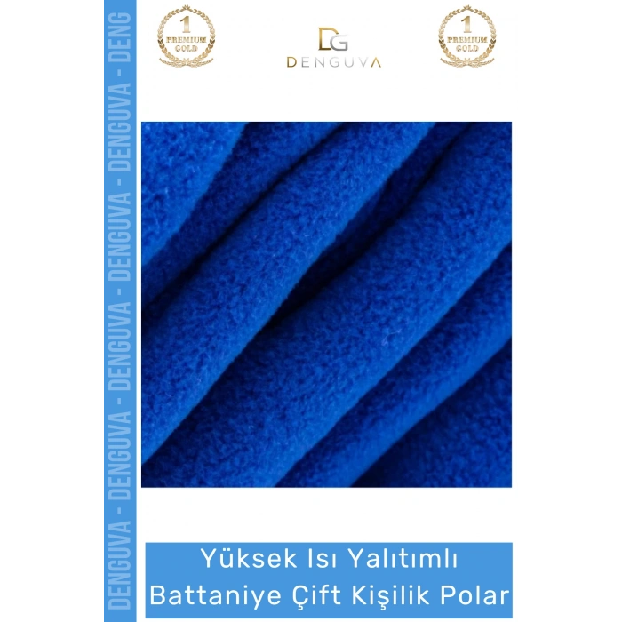 #Polar 180x210 cm Yumuşak Kaliteli Sıcak Tutan Kışlık Termal Lüks Battaniye Çift Kişilik Polar