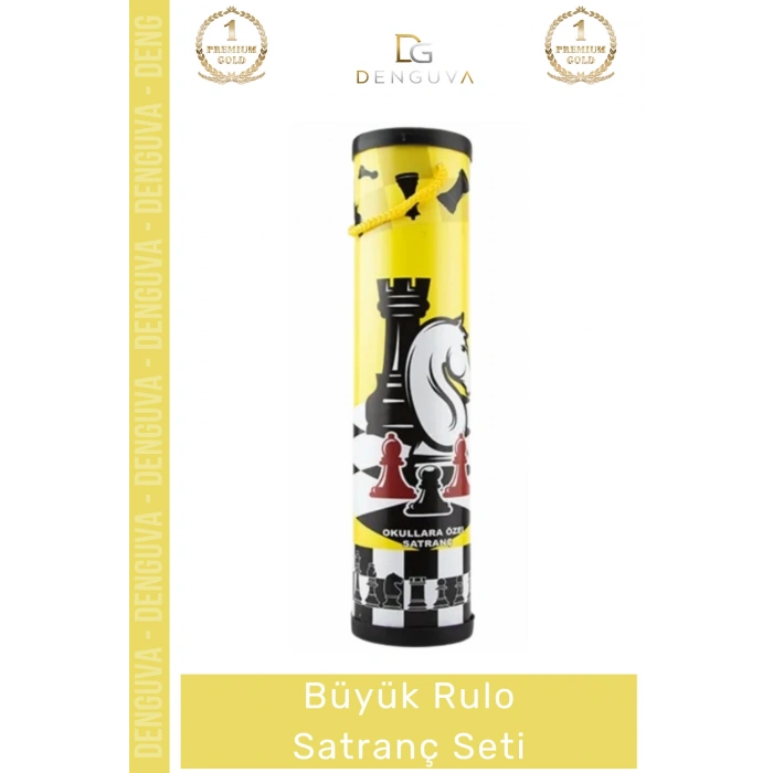 #Satranç Profesyonel Okul Turnuva Taşınabilir Kompakt Eğitim Kurumsal Büyük Rulo Satranç Seti