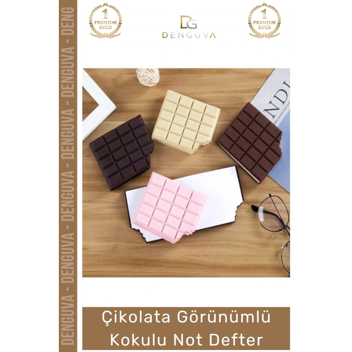 #NotDefteri Tatlı Tasarım Hediye Ofis Aksesuarı Şık Günlük Planlayıcı Çikolata Görünüm Kokulu Not Defter