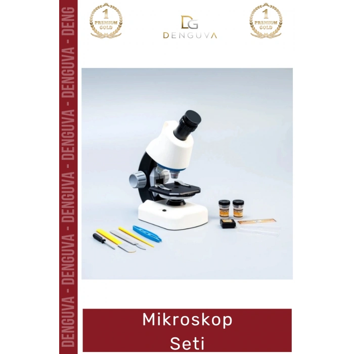 #Mikroskop 1200X Büyütme Profesyonel Bilimsel Eğitim Taşınabilir LED Aydınlatma Stem Mikroskop Seti