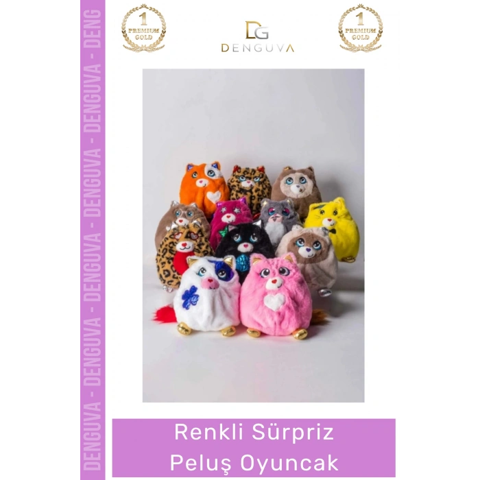 #Oyuncak Yumuşak Figür Koleksiyonluk Renkli Kaliteli Eğlenceli Seri Mistens Sürpriz Peluş Oyuncak