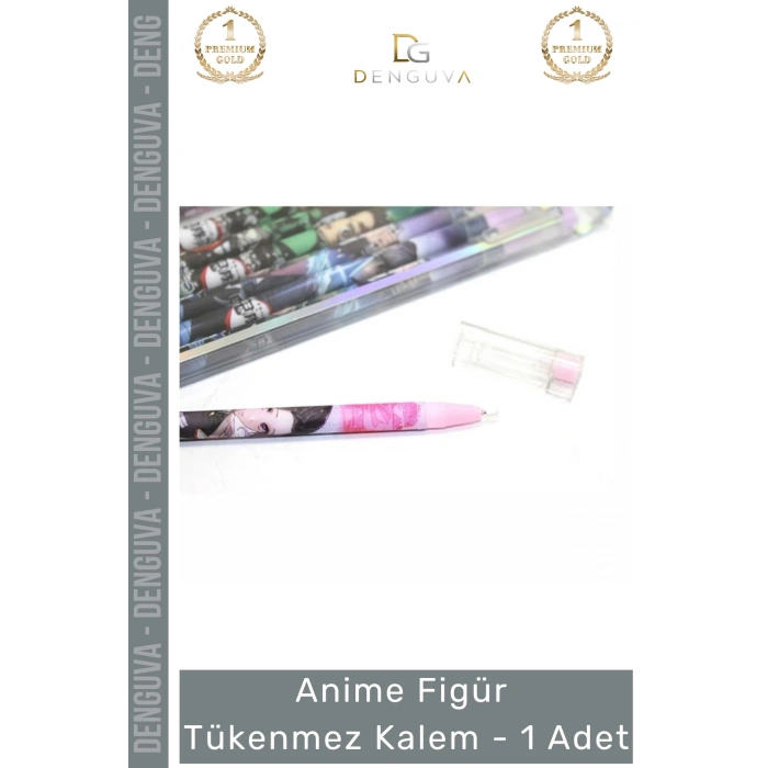 #Kalem Model 6 Koleksiyonluk Hediyelik Karakterli Tasarım Ergonomik Anime Figür Tükenmez Kalem