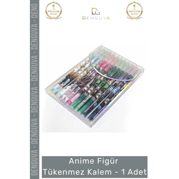 #Kalem Model 6 Koleksiyonluk Hediyelik Karakterli Tasarım Ergonomik Anime Figür Tükenmez Kalem