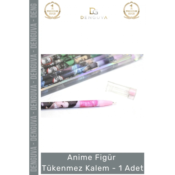 #Kalem Model 6 Koleksiyonluk Hediyelik Karakterli Tasarım Ergonomik Anime Figür Tükenmez Kalem