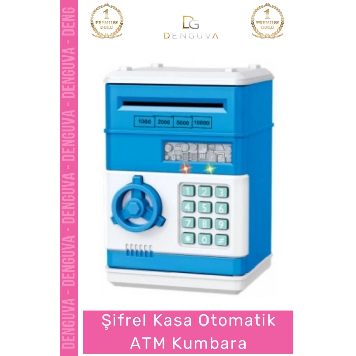 #Kumbara Elektronik Şifreli Çocuk Eğitici Dijital Para Biriktirme Kasa Otomatik ATM Kumbara